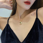 Load image into Gallery viewer, Mia Moon Necklace
