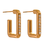 Load image into Gallery viewer, Rysa Gold Earrings
