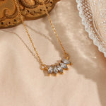 Load image into Gallery viewer, Bonita Rhinestone Necklace
