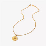 Load image into Gallery viewer, Sunflower Gold Chain Necklace
