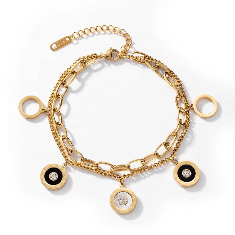 Charm Bracelet Chain Gold | Rebekah Price