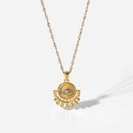 Load image into Gallery viewer, Delta Pendant &amp; Chain Necklace
