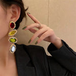 Load image into Gallery viewer, Rubic Multicolor Earrings
