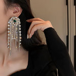 Load image into Gallery viewer, Aanya Rhinestone Cocktail Earrings
