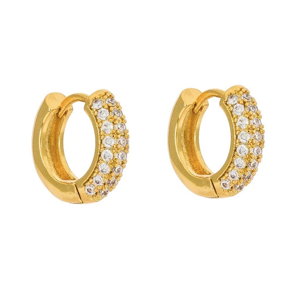 Hulu Rhinestone Hoops