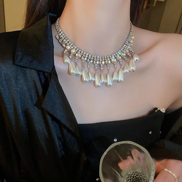 Shaya Pearl Cocktail Necklace