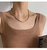 Load image into Gallery viewer, Delta Twisted Chain Necklace
